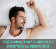 Functional breathing for sleep, Sleep course, Sleep better, Breathing for a better sleep